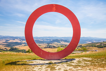 Image showing Tuscany panoramic view