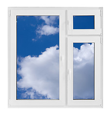 Image showing Plastic window