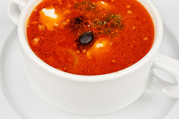 Image showing Solyanka soup