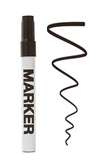 Image showing Black whiteboard marker