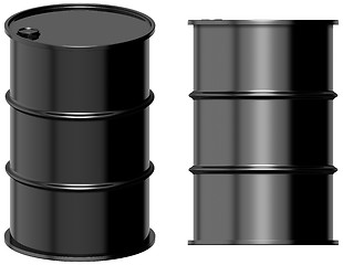 Image showing Oil barrel