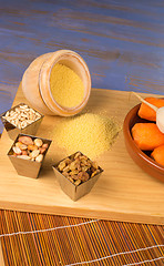 Image showing Vegetarian couscous ingredients