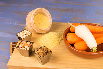 Image showing Couscous ingredients