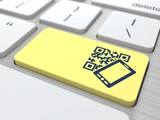 Image showing QR Code Concept.