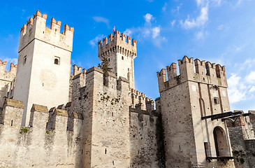 Image showing Scaliger Castle in Sirmione