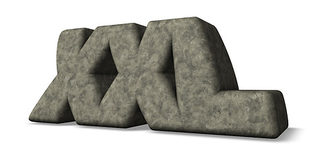 Image showing xxl stone