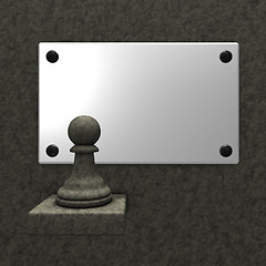 Image showing chess pawn