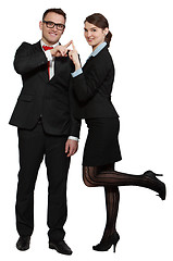 Image showing Business Couple