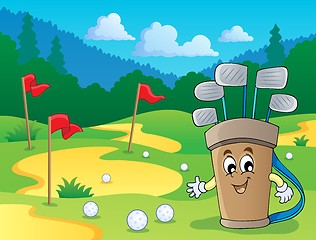 Image showing Image with golf theme 2