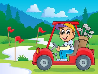 Image showing Image with golf theme 5