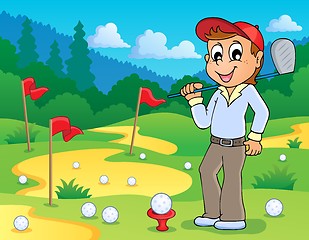 Image showing Image with golf theme 3