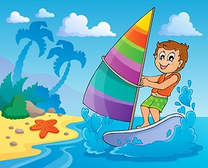 Image showing Water sport theme image 2