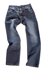 Image showing dark blue jeans