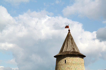 Image showing The tower against the sky