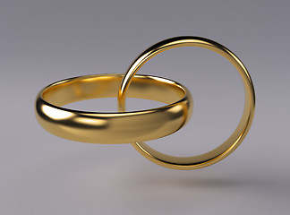 Image showing Wedding rings