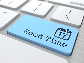 Image showing Good Time Button.
