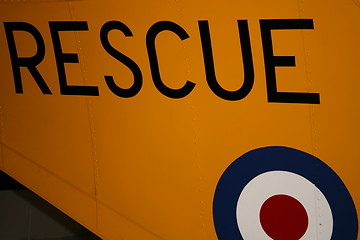 Image showing RAF Rescue Helicopter
