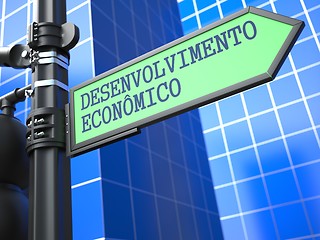 Image showing Economic Development Concept. (Portuguese)