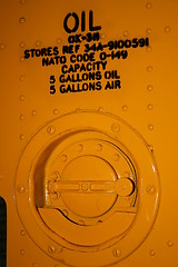 Image showing Helicopter Fuel Oil Inlet