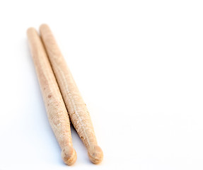 Image showing Wood Drumsticks