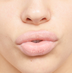 Image showing woman lips