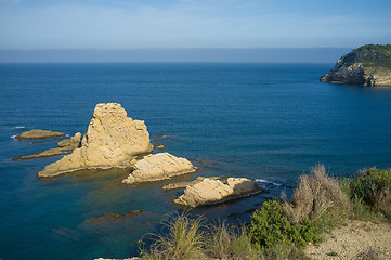 Image showing Rocky Javea coast