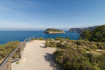 Image showing Coastal trail