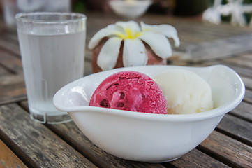 Image showing Ice cream