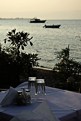 Image showing Beach Restaurant