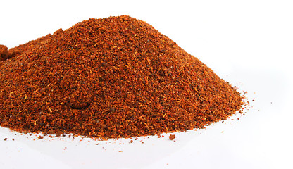 Image showing Huge Mountain of Red chili on an isolated background