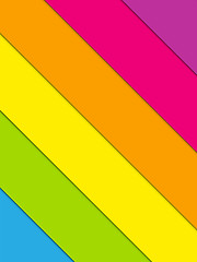Image showing Colorful Lines Background Rainbow