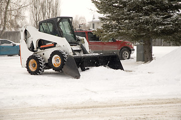 Image showing Snow removal