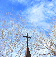 Image showing Church steeple.