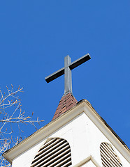 Image showing Church steeple.