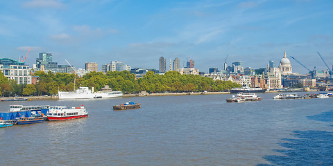 Image showing River Thames in London