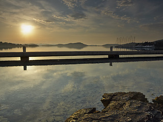 Image showing Morning on the Island