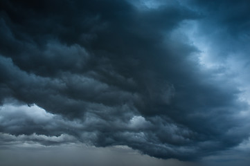 Image showing Dark clouds