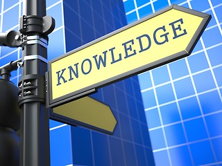 Image showing Business Concept. Knowledge Sign.