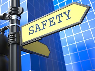 Image showing Business Concept. Safety Sign.