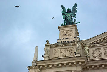 Image showing statue of an angel 