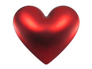 Image showing Red Valentine heart (+ clipping path)