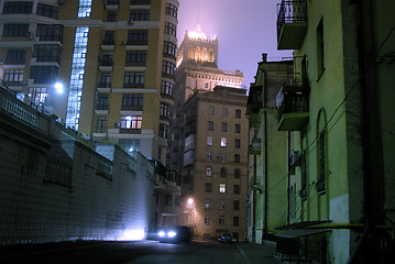Image showing dark street