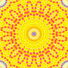 Image showing Bright abstract pattern