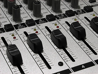 Image showing Sound mixer