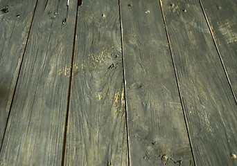 Image showing old wooden planks