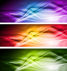 Image showing Bright vector banners