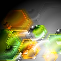 Image showing Colourful abstract design