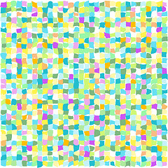 Image showing shiny seamless abstract mosaic background