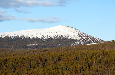 Image showing Iron Mountain on the Kola Peninsula. Russia