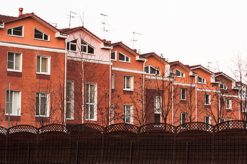 Image showing Row of Houses in the Russian Federation